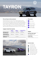 VW Tayron - Facts and figures 2024-5